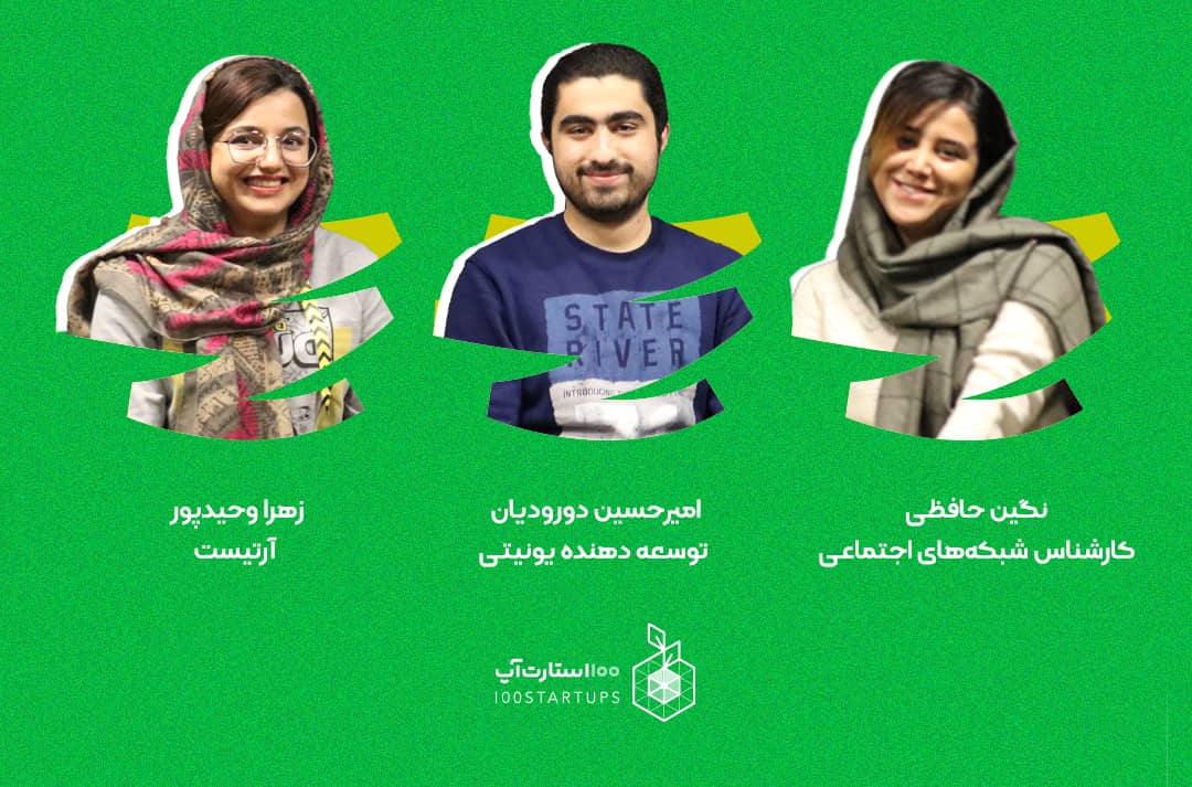اعضای تیم نورولند در سایت 100استارتاپ